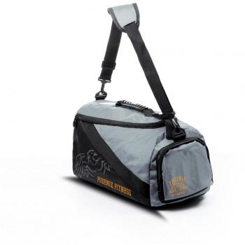 RY887 2 in 1 Sports Gym Bag Grey Exercise Bag