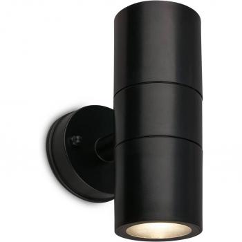 Applique Briloner 3792025 noire en plastique 2 x GU10