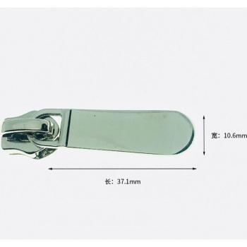 20 Pieces Smooth Metal Slider Zipper Pulls for Luggage Accessories