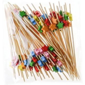 Cocktail Bambou QX2E – Ensemble 100 Bâtons à Sandwich