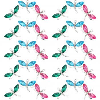 Set de Bijoux Libellule – 30 Breloques pour Pendentif et Bouchons
