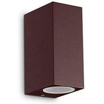 Lámpara exterior Up Aluminio 2 luces 15cm