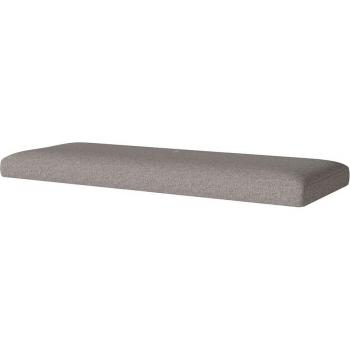 Banquette lit bébé ETHAN en tissu gris confort Oeko-Tex, dimensions 35x3x140cm, couleur beige