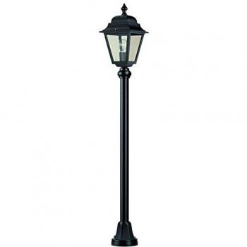 Standleuchte „E27 Schwarz” – Wegeleuchte A-244421, Aluguss, 1150×170 mm