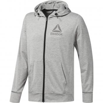 Reebok Herren Speedwick FZ Sweatjacke – M Grey – Small Size