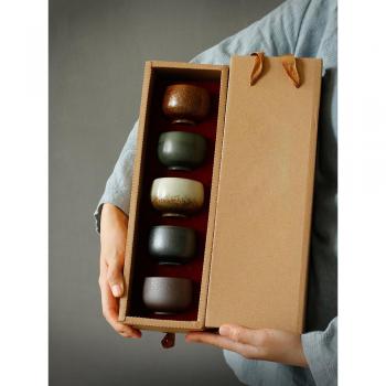 TANGPIN 80 ml Chinese Tea Cups – 5‑Set