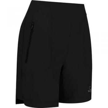 Pantaloni Corti Trekking Donna LaMunt Katharina Leggeri Stretch Neri XS