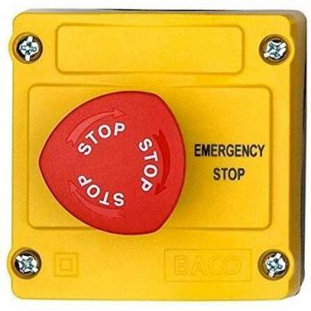 BACO Kill Switch with Enclosure 240V AC 2.5A 3 Breakers IP66