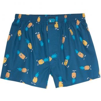 Lousy Livin Ananas Boxershorts, blue dive