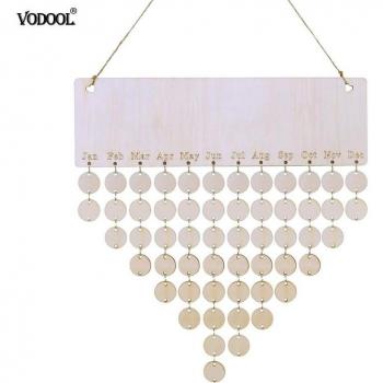 Calendario colgante DIY
