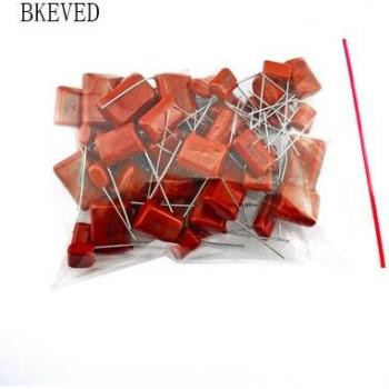10 Value Metallized Capacitor Assortment 50PC
