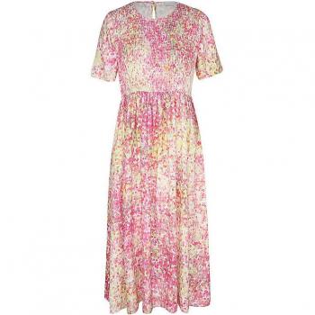 RICH & ROYAL Damen Midikleid Rosa 40