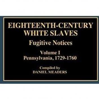 Eighteenth-Century White Slaves,  Documentary Reference Collections