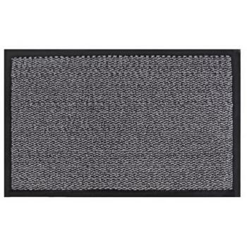 Commodore 120x170cm Grey/Black Doormat