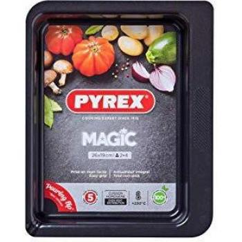 Pyrex Black Magic Rectangular Metal Roasting Dish