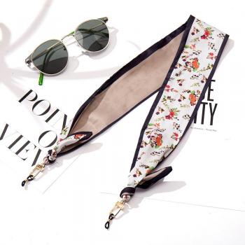 Lanière lunettes Glamour fleurée