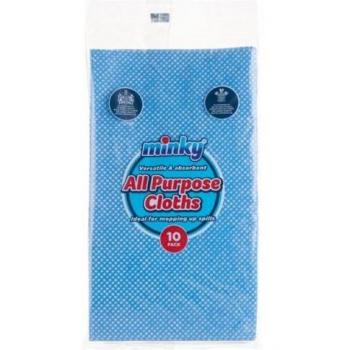 OneSize Minky: 10 Paños Azules
