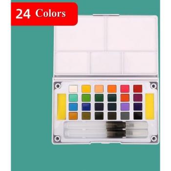 12/18/24/36 Farben Aquarell Malset für freundliche Malerei mit Pinsel