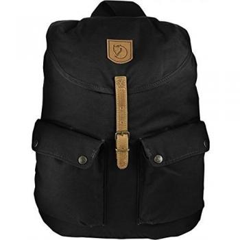 Schwarzer Alltagsrucksack Fjällräven Greenland – 20 Liter, 42×34×18 cm