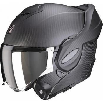 Scorpion Casco Modular Exo-tech Evo Carbono Negro