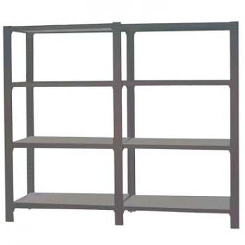 OFFICLICK Stauraum Regal Anthrazit