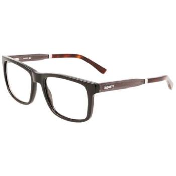 Lacoste Quadratisch Herrenoptik L2890 001 – Schwarz, inklusive Gläser