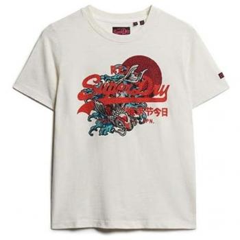 Tokyo VL Cotton Graphic Tee – Winter White