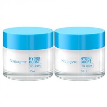 Gel‑Crème Hydro Boost de Neutrogena – Lot 2×50 ml pour peaux sensibles