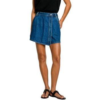 Pepe Jeans Skort de Algodón Azul 31 – Versión Sostenible