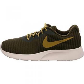 Nike Tanjun Se Laufschuhe für Herren, Sequoia/Golden Moss-Volt-Light Bone 300, 42.5 EU