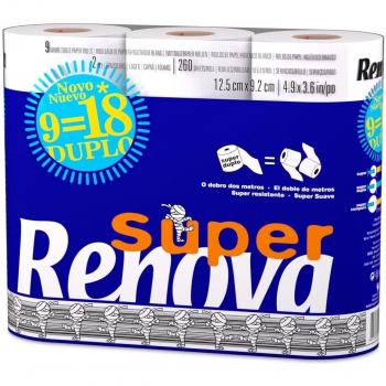 Papel Higiénico Super Duplo Renova