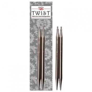 ChiaoGoo Edelstahl Austauschbare Rundstricknadelspitzen 13cm SMALL