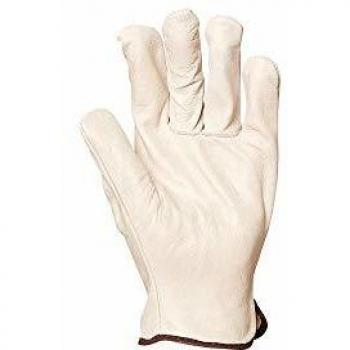 Gant de Travail Cuir Blanc Coverguard