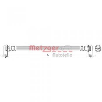 Tubo K&K FT0220 para frenos de motor