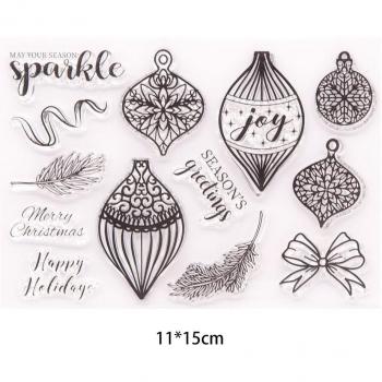 DIY Christmas Bell Metal Cutting Dies and Stamps Set