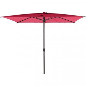 Ombrellone rettangolare Hesperide loompa melograno 3x2m