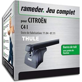 Pack Rameder Barres de Toit SquareBar CITROËN C4 I