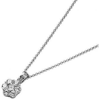 Giorgio Martello Milano Blütenanhänger Kette aus Silber, 43 cm