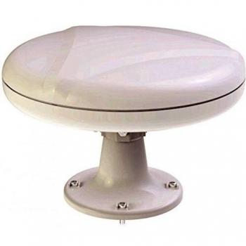 ANTARION Antenne TNT Omnidirectionnelle 360° Bateau Camping Car + AMPLI 12V