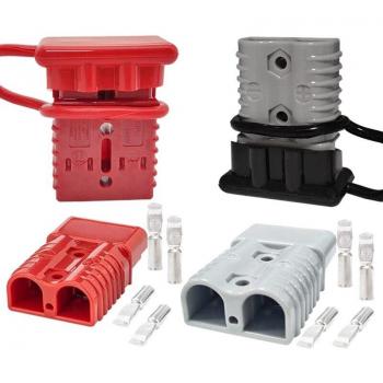 Kit 4× Connecteur batterie 12‑36 V – Connexion rapide et déconnexion AWG175A
