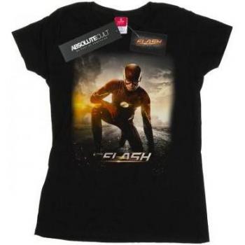 T-shirt Dc Comics Voie Futuriste Noir