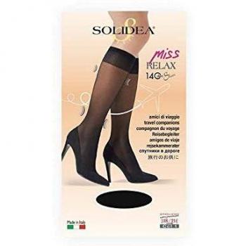 Solidea Miss Relax Mi-bas 140 Den 18-21 mmHg en Noir