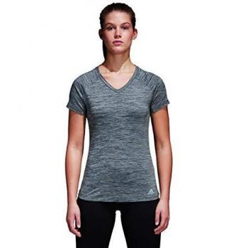 Adidas T-Shirt Freelift Fitted, Donna, Grey One, S