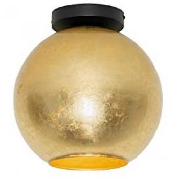 Qazqa Bert Deckenleuchte, ohne Leuchtmittel, E27, 1-flammig, Gold/Messing