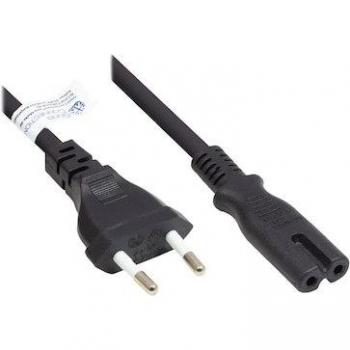 Type C to C7 Euro Power Cable, 0.75 mm², 0.5 m