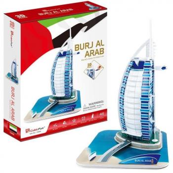 Dubai Skyline 3D-Puzzle – 44 Teile – AK Sport C065H