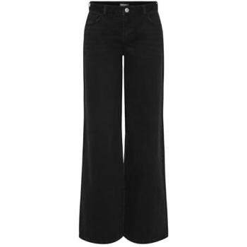 Jeans Selma Nero A Vita Bassa