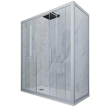 Forte Cabine Douche 90x150 Bleu Glam