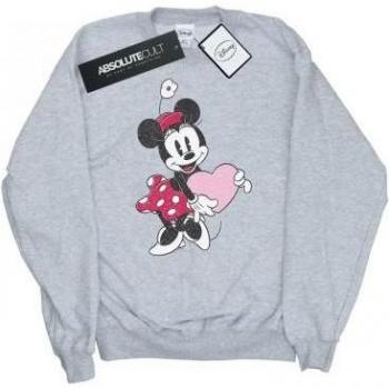 Felpa Minnie Mouse Cuore per Ragazzi