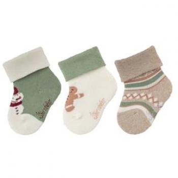 Neonato Sterntaler Calzini Natale Verde Eucalipto